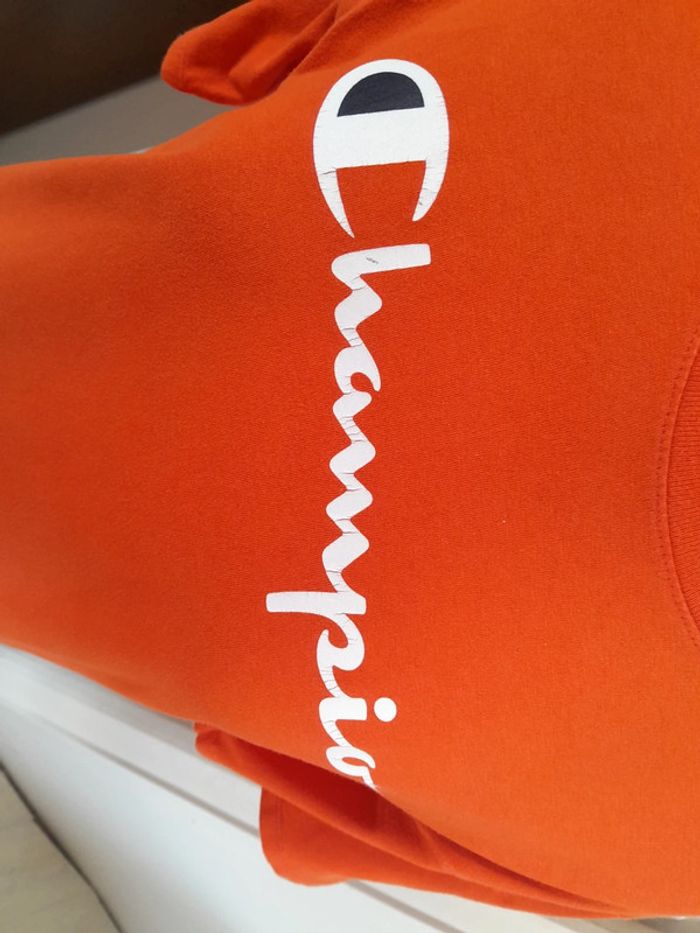 Tee shirt champion taille s avec broderie - photo numéro 2