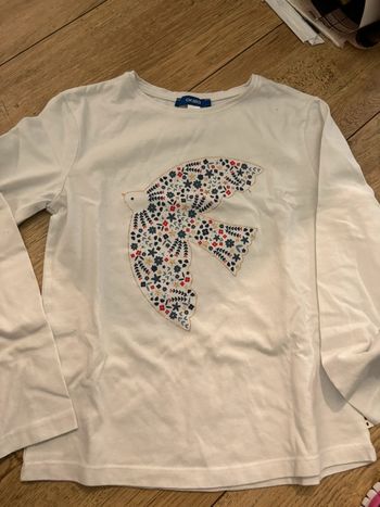 T-shirt manches longues 8 ans