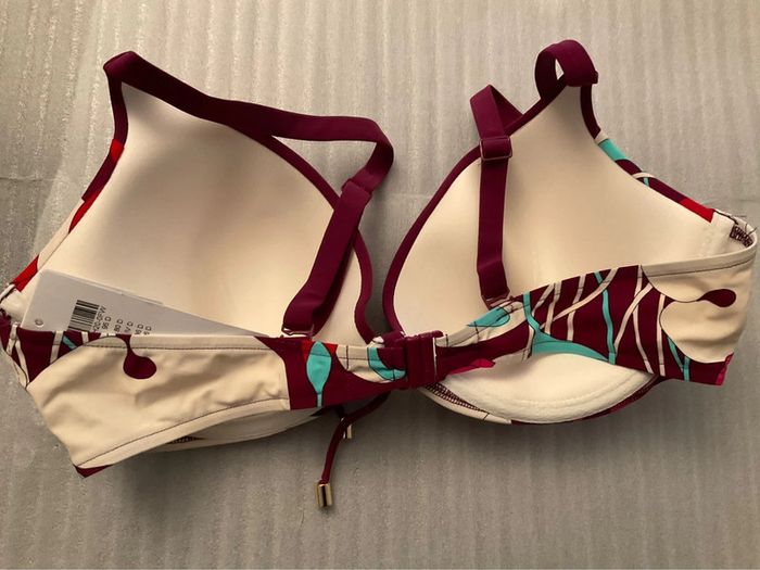 Haut maillot multicolore Chantelle neuf - photo numéro 4