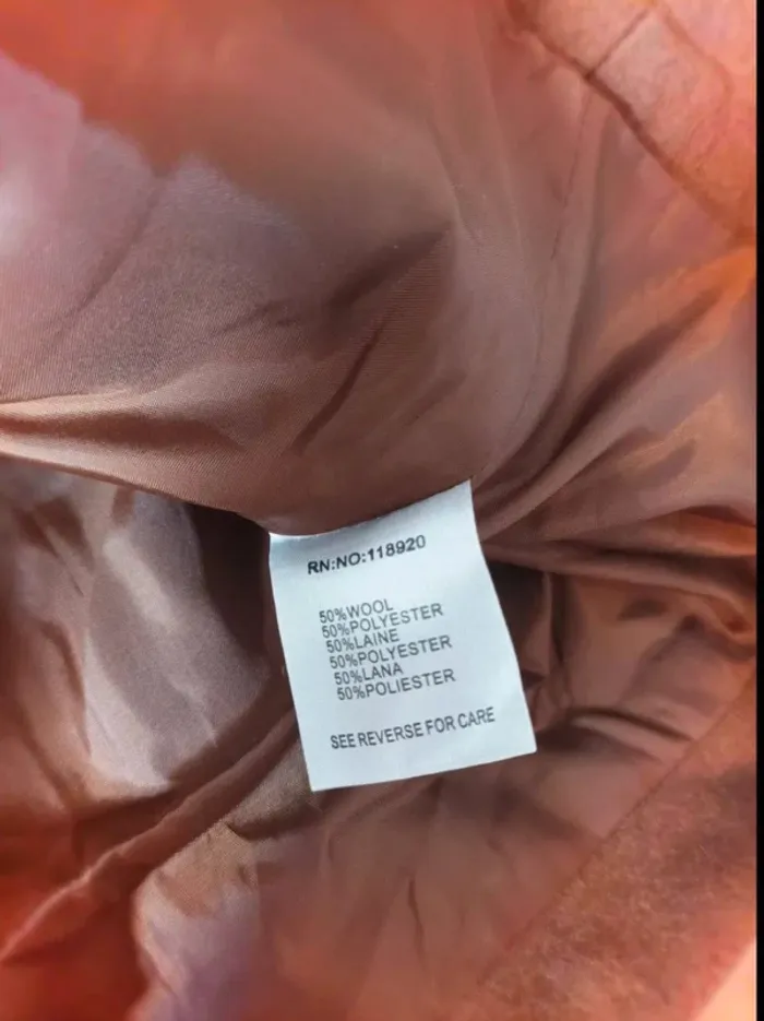 Veste marron neuf sans étiquette Lucy&Co femme taille 38/40 - photo numéro 5