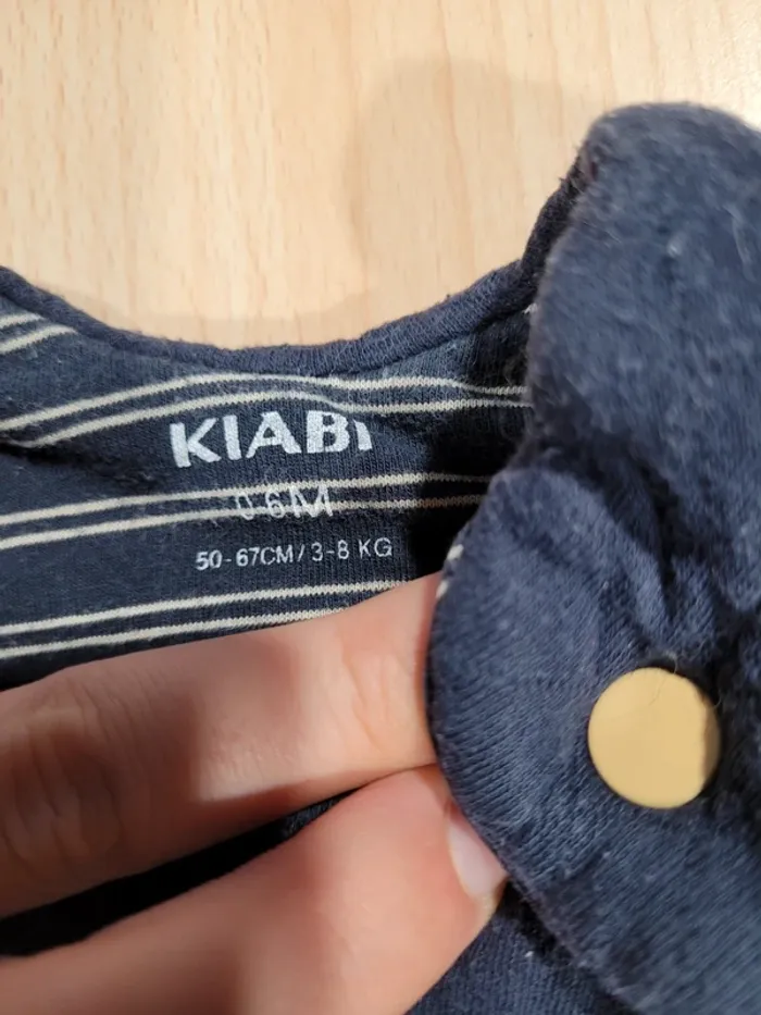 Gigoteuse bleu marine - photo numéro 3