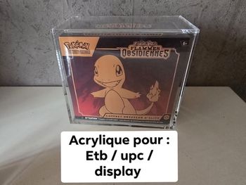 Protections acrylique upc/ etb/ display