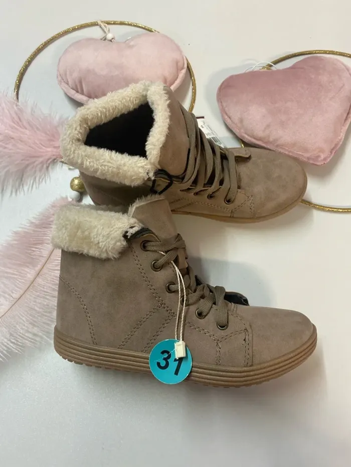 Bottines fille - neuf - Defacto - Taille 31