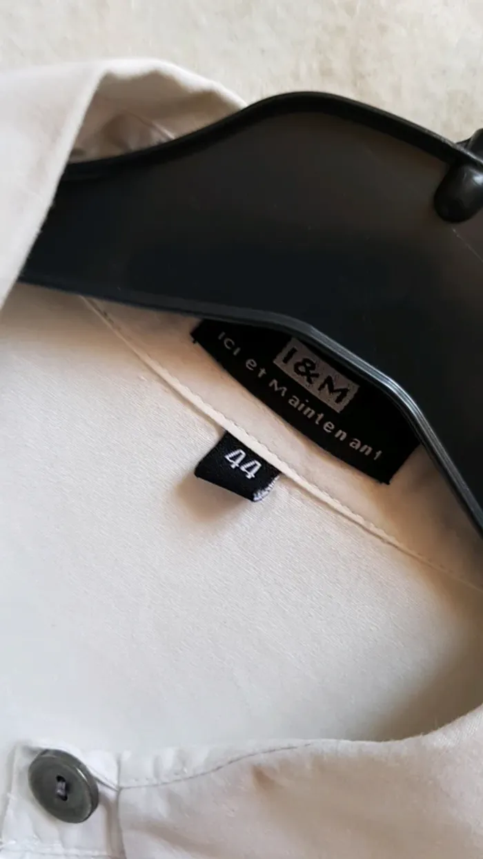 Chemisier I&M blanc - photo numéro 6