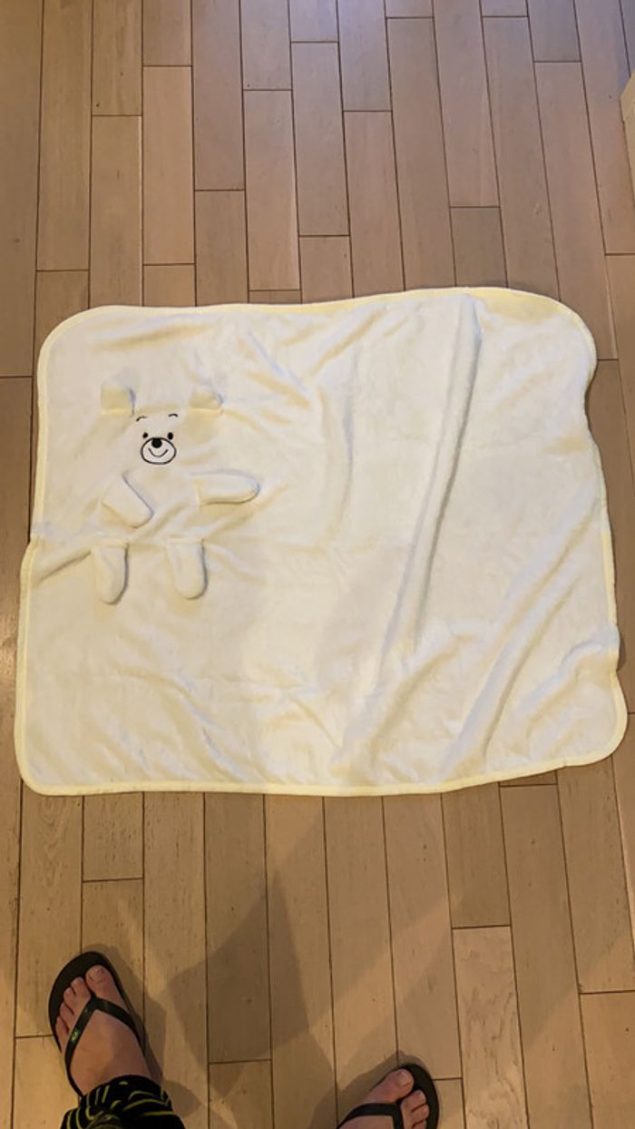 Couverture nounours deux en un