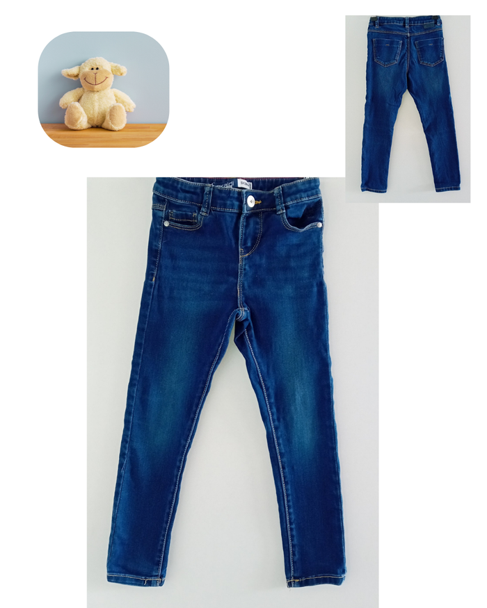 Jean skinny d'hiver 6 ans fille Okaïdi