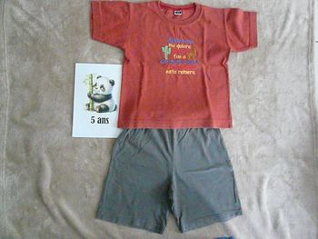 Ensemble 2 pièces 5 ans (n°22)