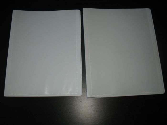 LOT DE 3 CLASSEURS SOUPLE EN PLASTIQUE - ÉPAISSEUR 2 CM - n°46 - photo numéro 2