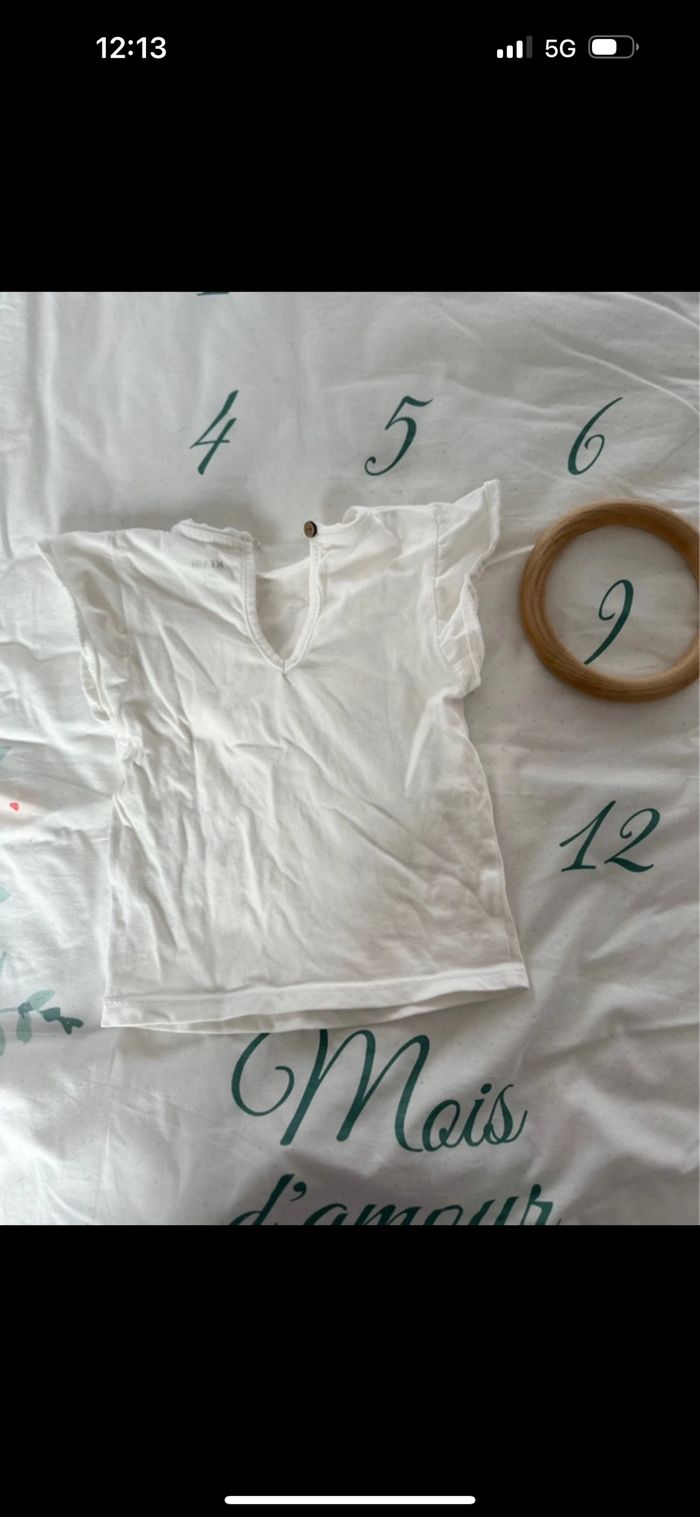 T-shirt manches volants - photo numéro 5