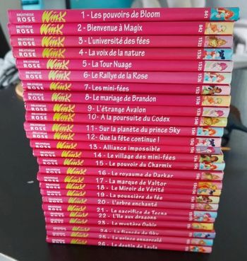 Livres Winx tome 1 à 26