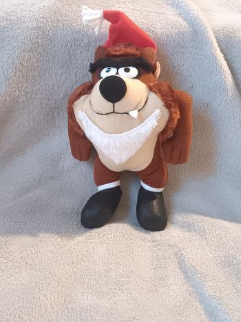 Peluche taz noel looney tunes warner bross 1993 vintage