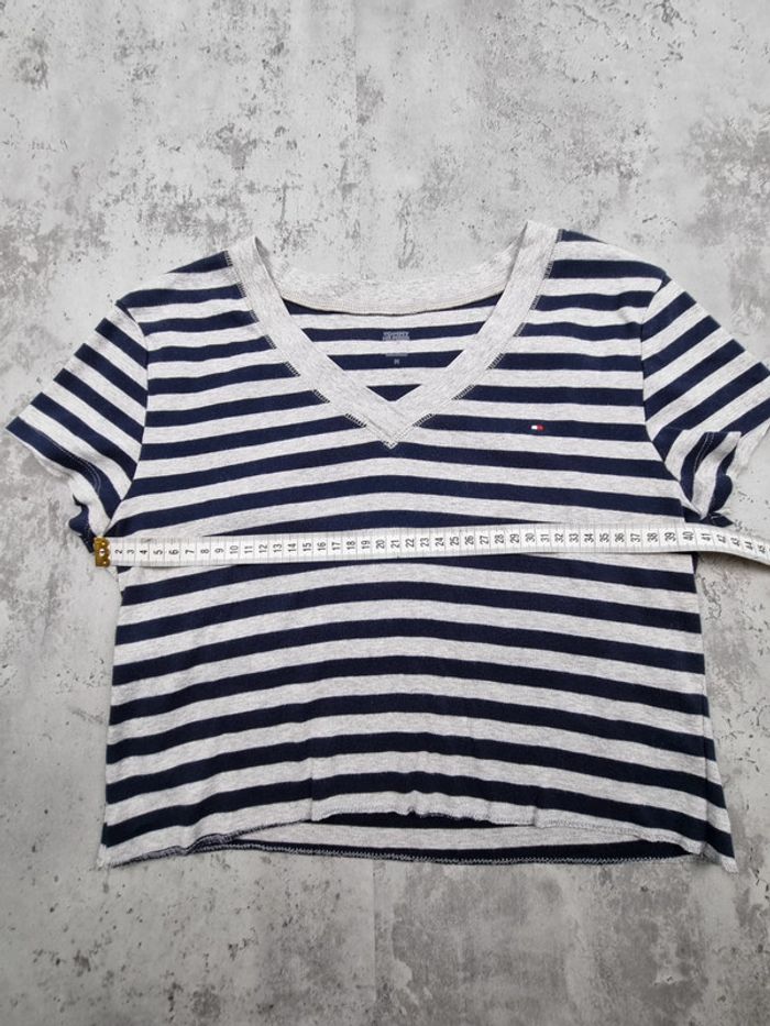 Crop top rayé Tommy Hilfiger – Taille M/38 Femmes - photo numéro 8