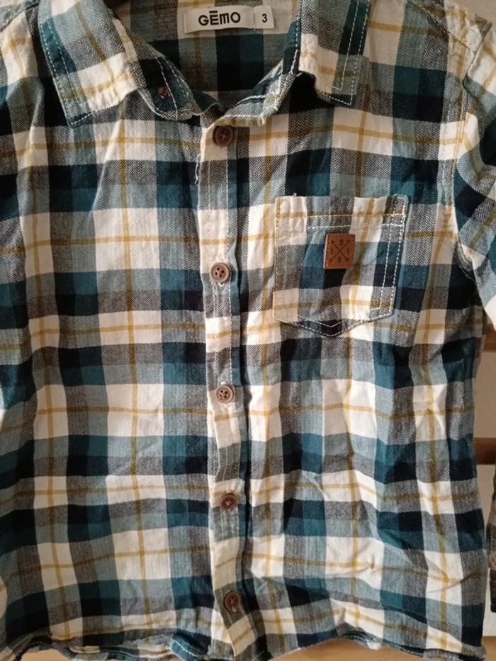 Chemise manche longue gémo - photo numéro 2