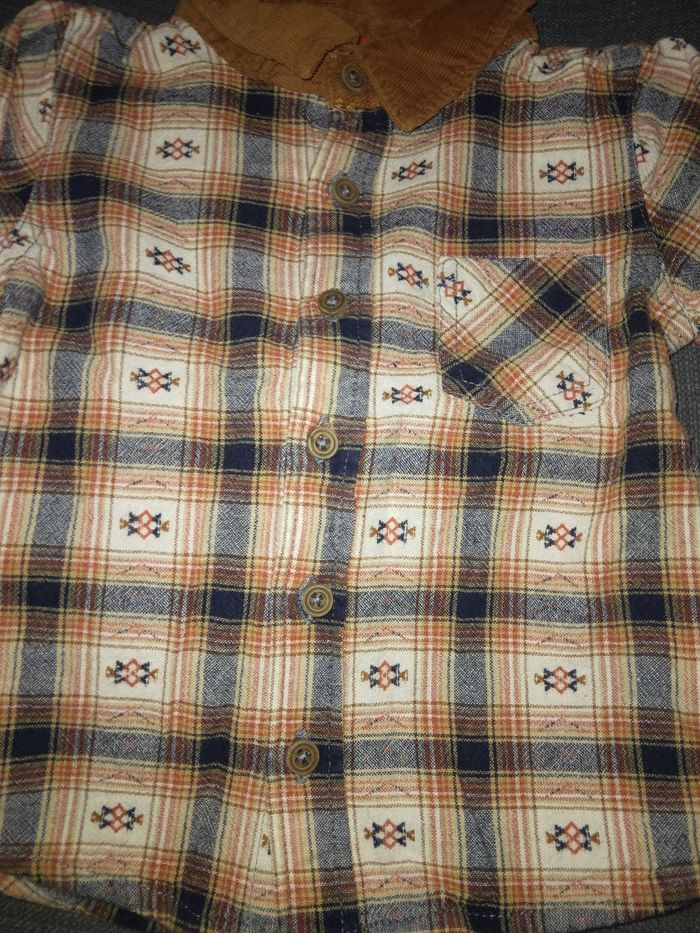 Chemise longues manches 23mois=>86cm "tape a l'oeil" - photo numéro 2