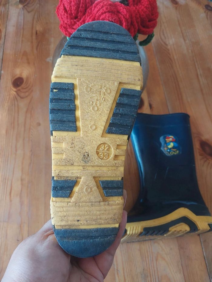 Bottes en plastique taille 32 - 33 - photo numéro 3