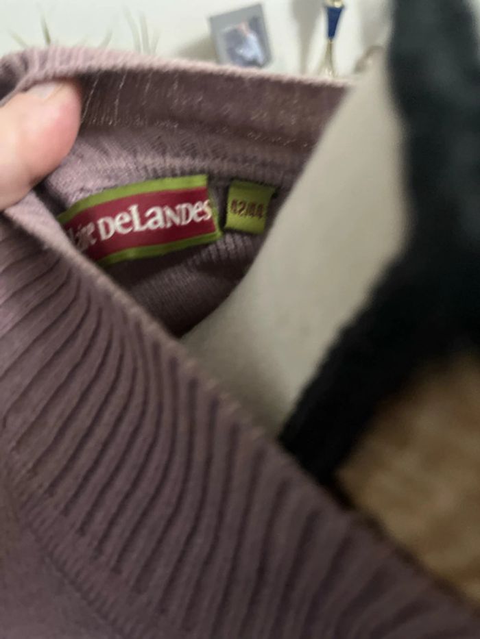 Pull manches courtes claire delandes 42/44 - photo numéro 3