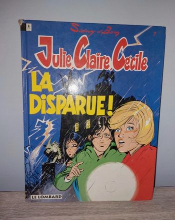 Bande dessinée Julie Claire et Cécile la disparu