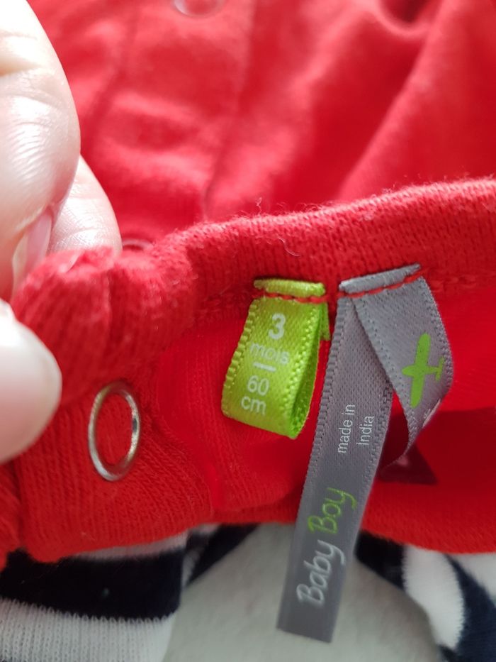 Pyjama garçon 3 mois - photo numéro 5