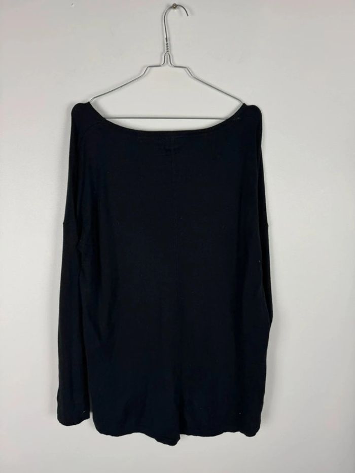 Pull noir Tommy Hilfiger Denim taille XL - photo numéro 3