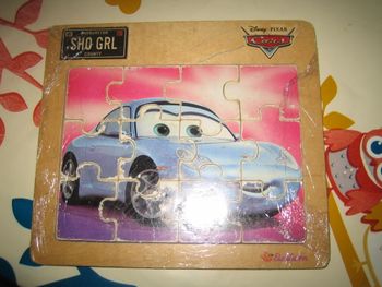 Puzzle en bois cars