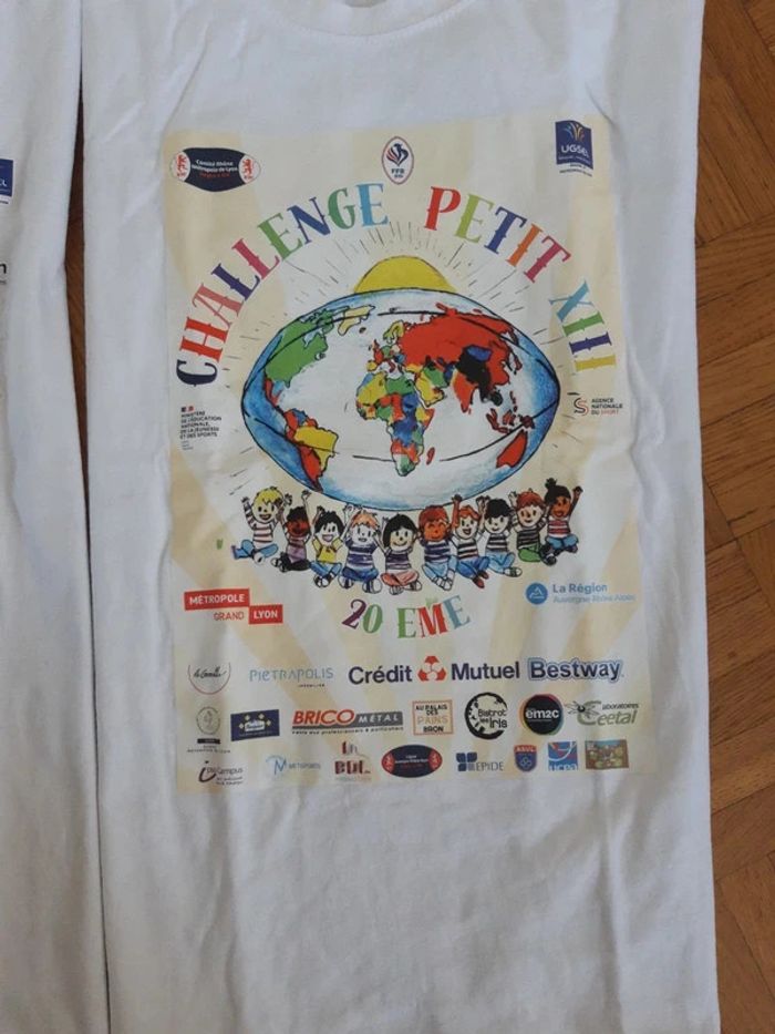 Lot 2 t-shirts 9 / 10 ans roly - photo numéro 3