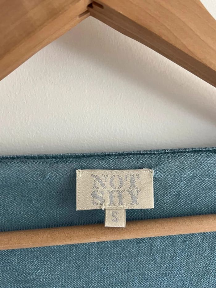 Pull Not Shy bleu - photo numéro 4