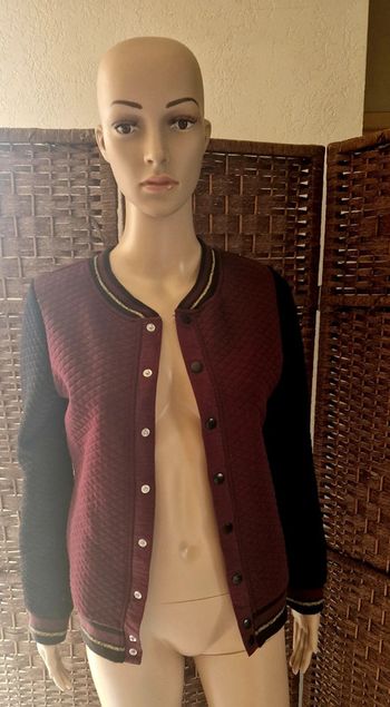 Veste /blouson  taille36 bordeaux