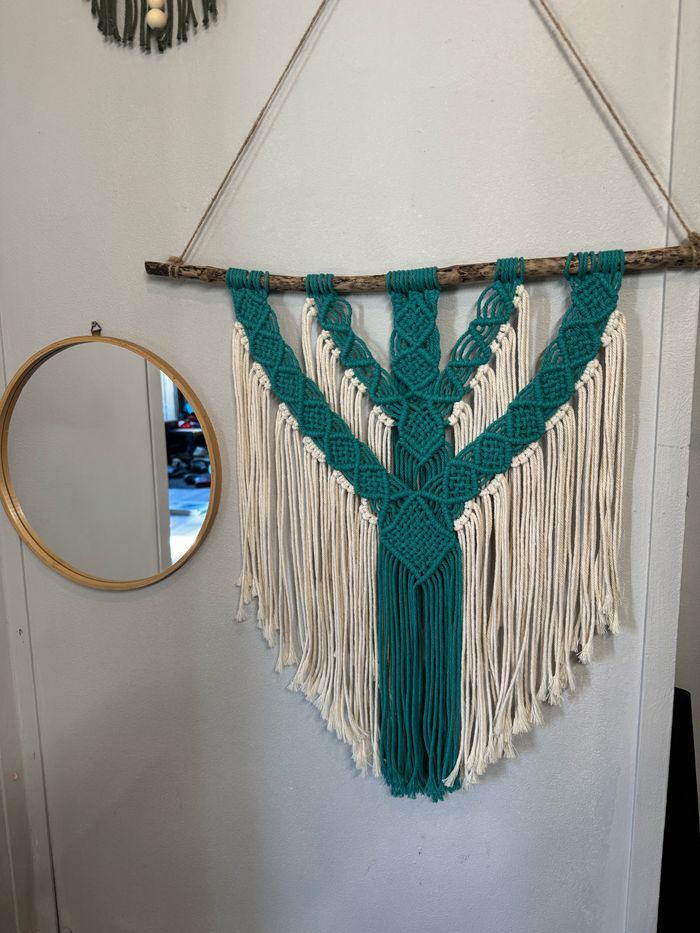 Décoration mural macramé
