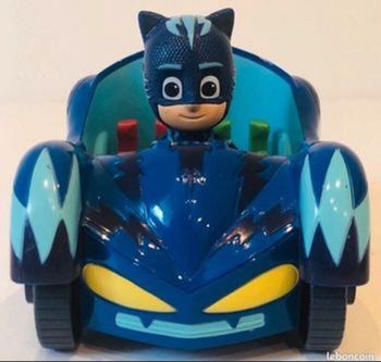 Pjmasks Pyjamasques Yoyo chat bolide Catboy cat car Gattomobile figurine figure véhicule lot SOP77