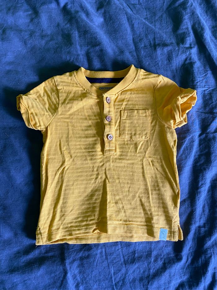 T-shirt simple bébé garçon, taille 18 mois