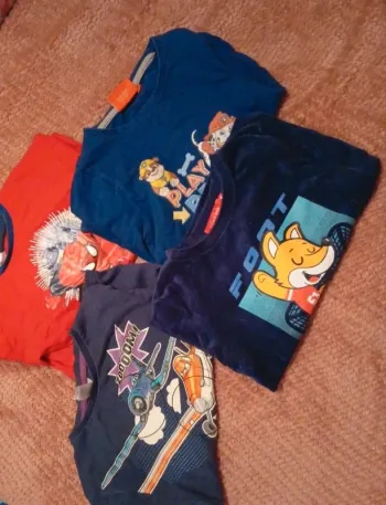 Lot de 4 hauts de pijama