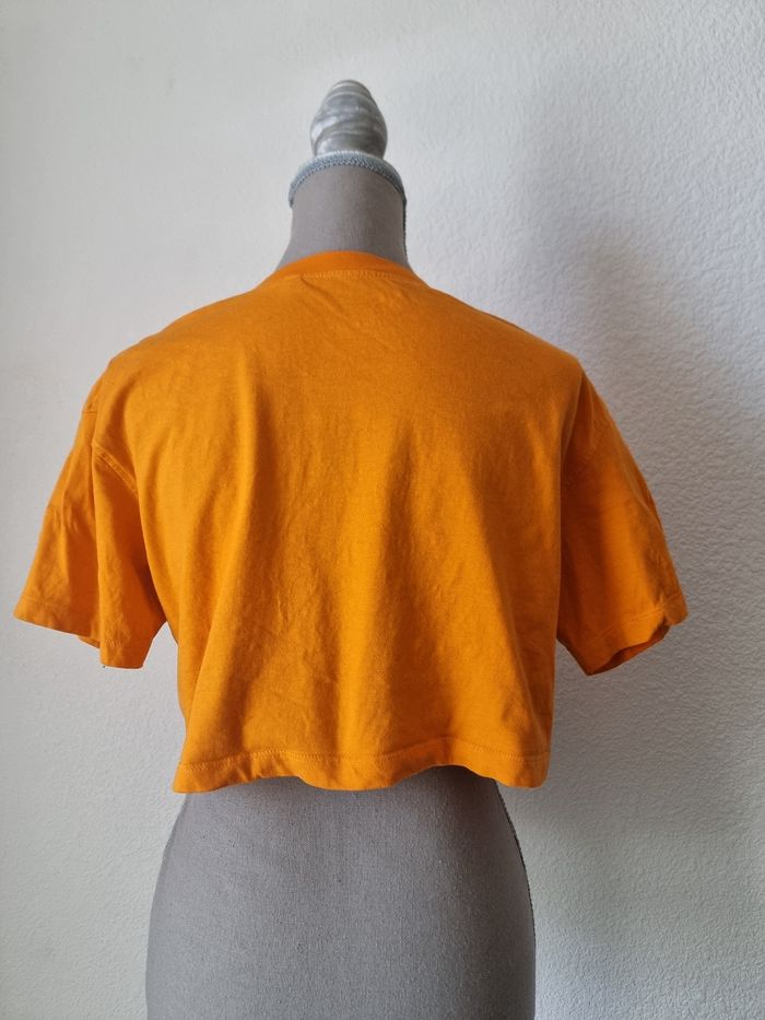 Crop top orange - photo numéro 2