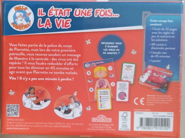 Escape Box : Il était une fois la vie - Jeu de société sous emballage - photo numéro 2