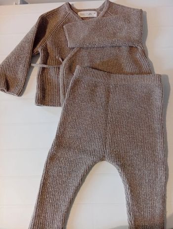 Ensemble en maille Zara mixte