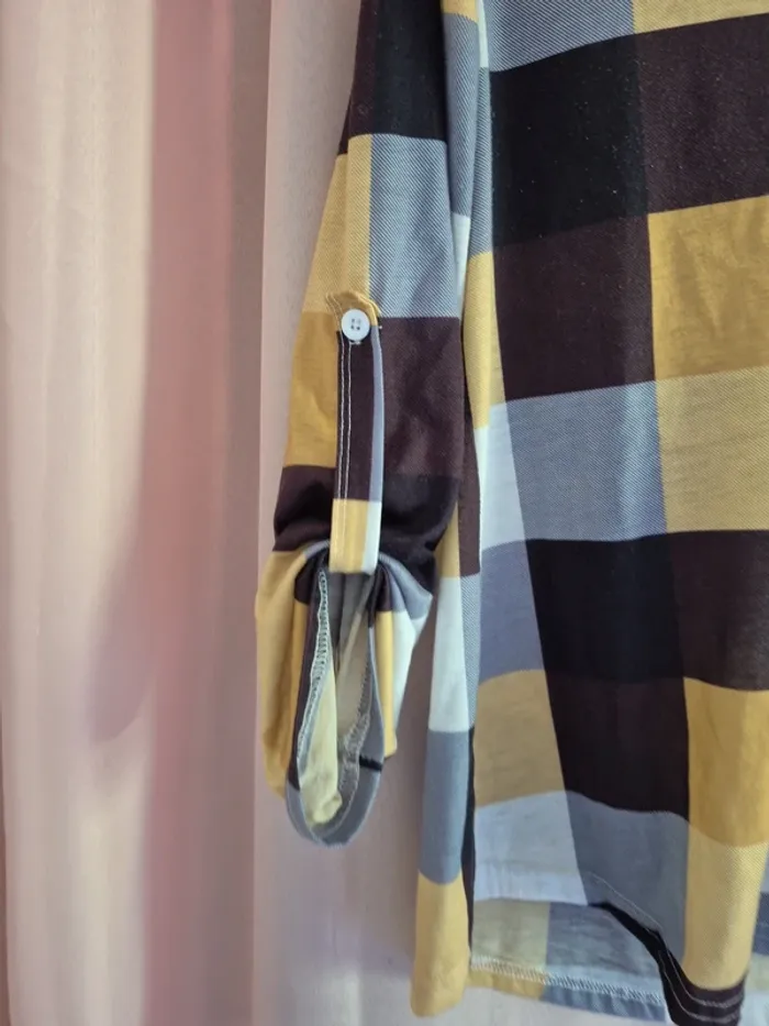 Blouse à carreaux - photo numéro 2