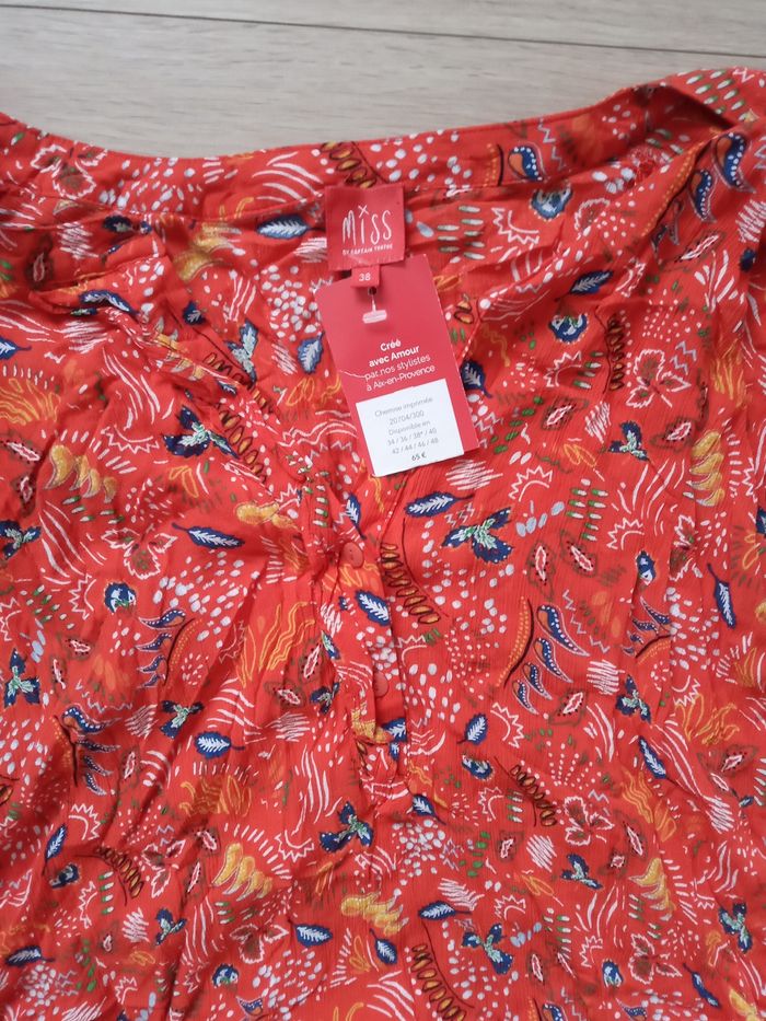Débardeur orangé taille 38 - photo numéro 3