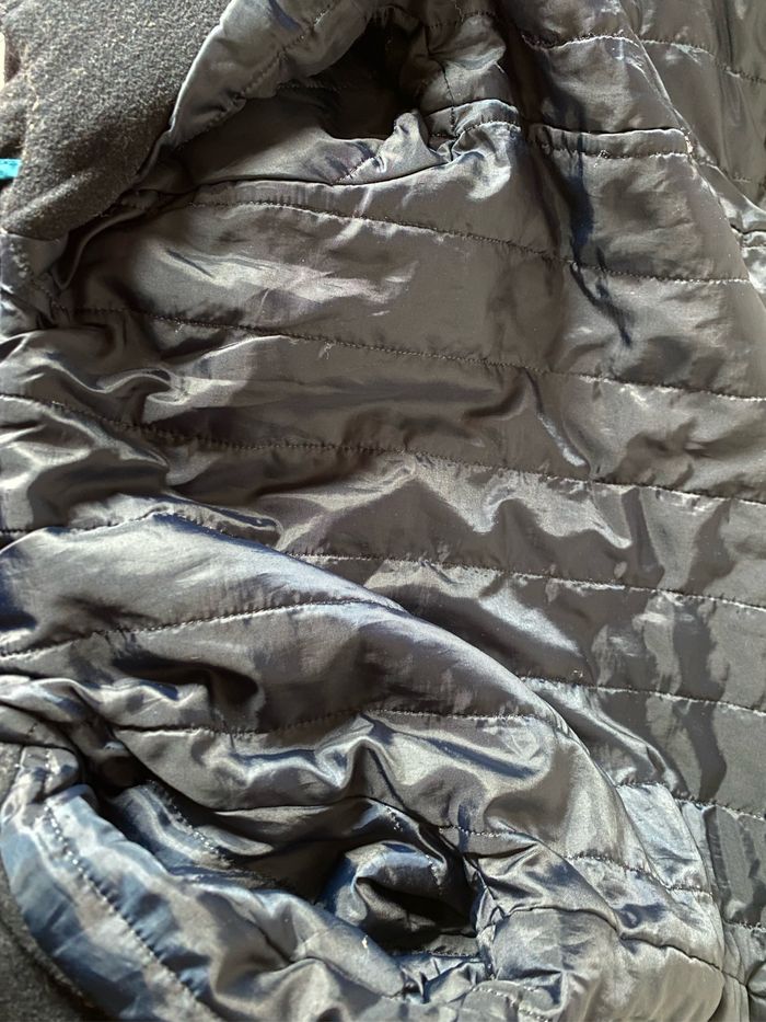 Manteau mi saison dufle coat bleu marine 6 ans kiabi - photo numéro 7