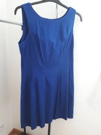 Robe patineuse taille 42 Camaïeu (bleu roi)
