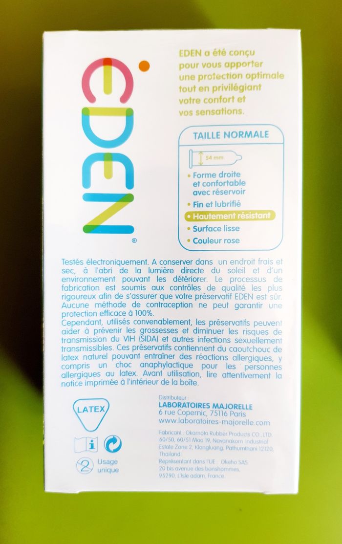 48 préservatifs Eden - photo numéro 3