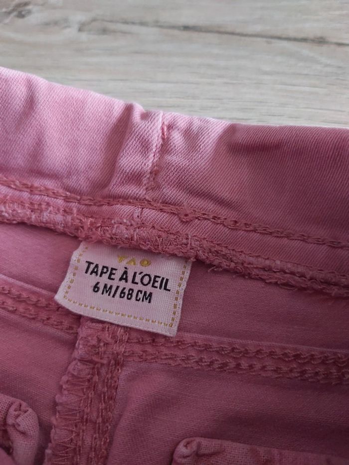 Pantalons fille 6 mois TAO - photo numéro 5