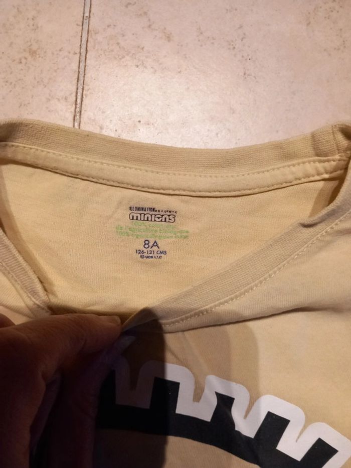 T-shirt "Minion" (8 ans) - photo numéro 2