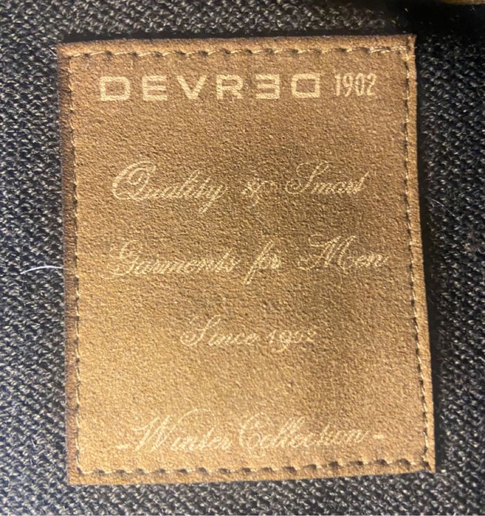 Gilet en laine »Devred »marron et gris - photo numéro 7