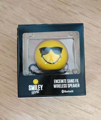🎶 Enceinte sans fil Bluetooth "Smiley lunette de soleil" - Bigben - Neuf 🎶