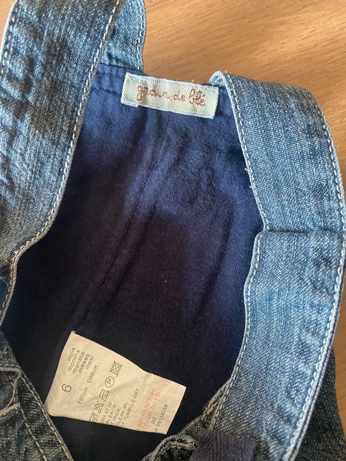 Salopette en jeans - photo numéro 3