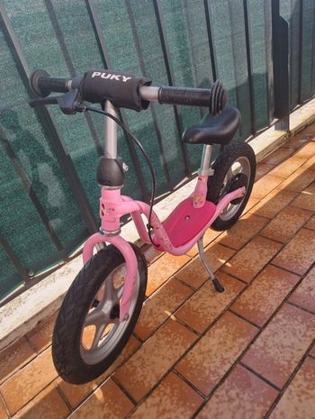 Draisienne rose PUKY LR 1L BR 12,5 pouces