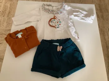 Ensemble 3 pièces obaibi 6 mois
