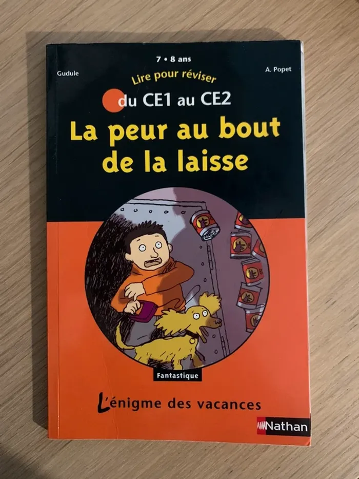 Cahier de vacances du ce1 au ce2