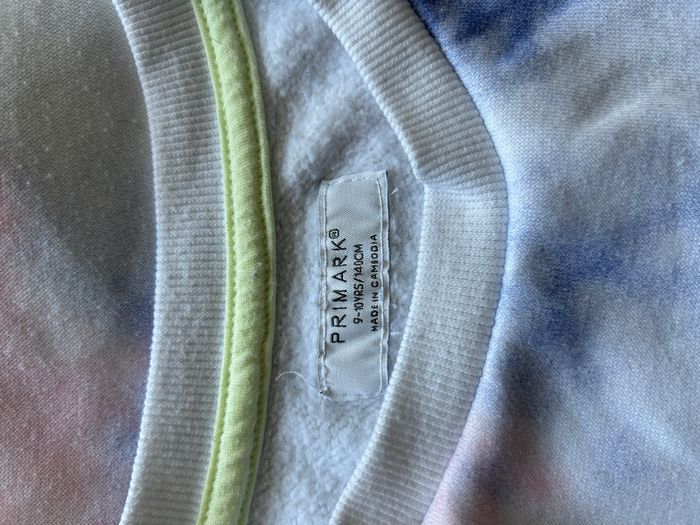 sweat molletonné coloré taille 9/10 ans - photo numéro 4