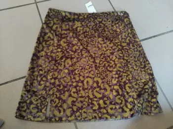 Jupe à motif leopard Pimkie