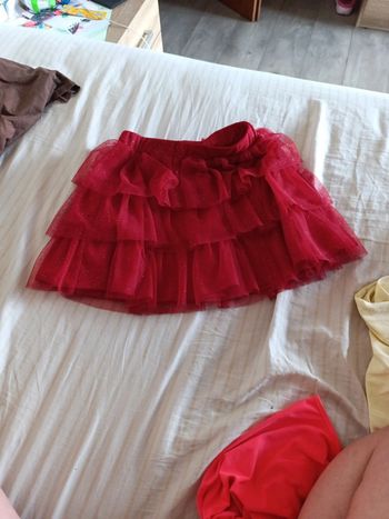 Jupe a froufrous 8 ans